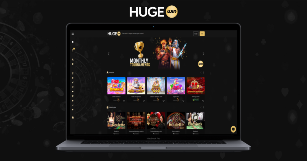 Official website of HUGEwin Casino