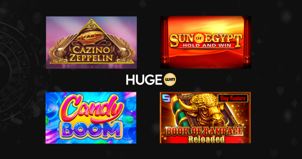 Top slots at Hugewin